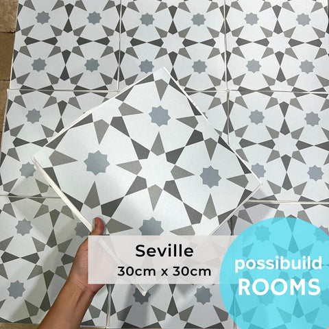 Floor Tile Peel and Stick - Seville (1 BOX)