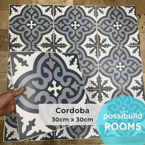 Floor Tile Peel and Stick - Cordoba (1 BOX)