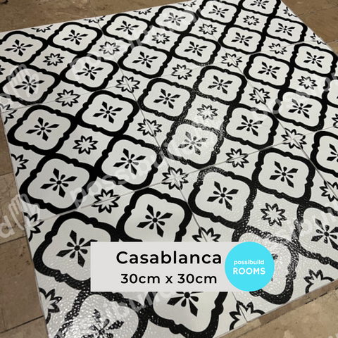 Floor Tile Peel and Stick - Casablanca (1 BOX)