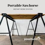 Portable Sawhorse, 2-pack